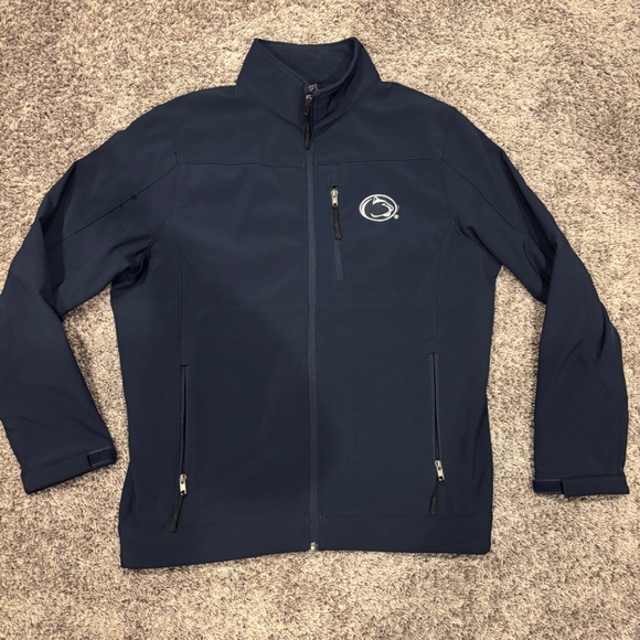 Penn State Navy Softshell Jacket - Picture 2 of 4